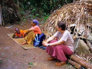Au milieu des Pygmées Baka (Cameroun)